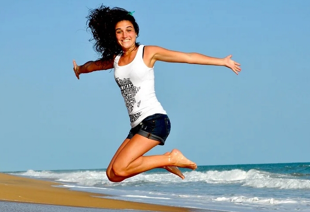 an active woman